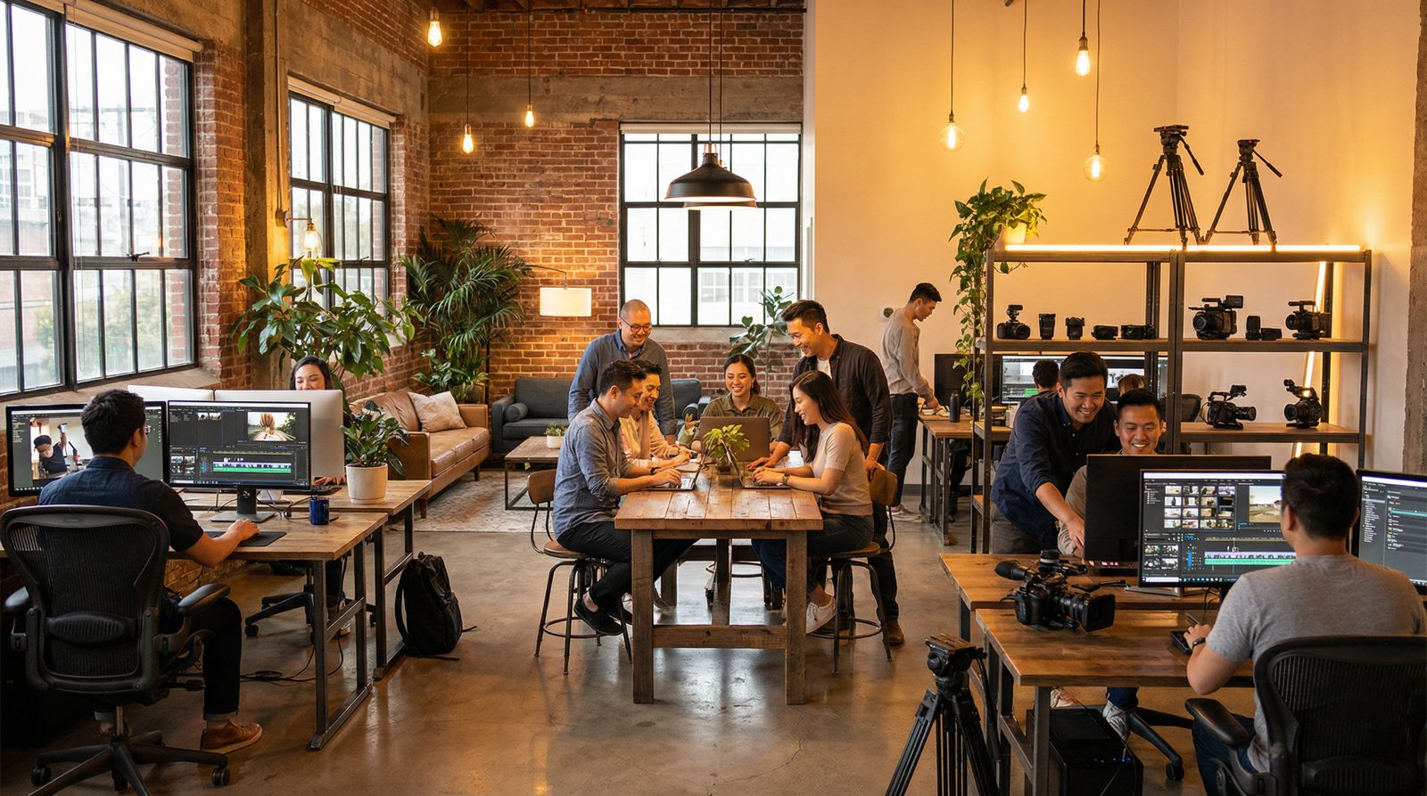 呦呦视频趣味影像影视传媒公司办公室